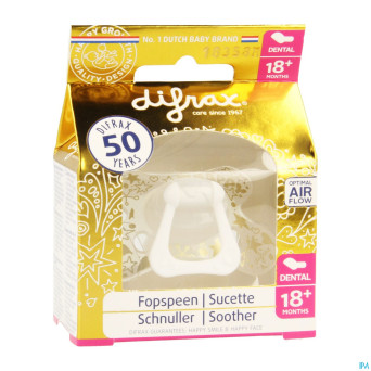 Difrax sucette 18+m dental or