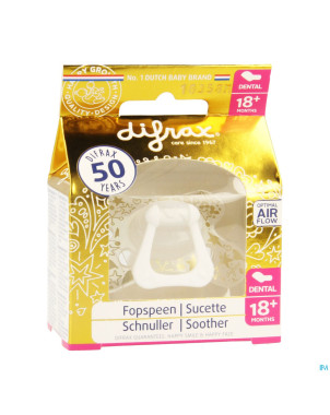 Difrax sucette 18+m dental or
