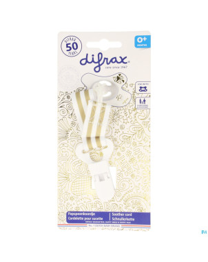 Difrax attache sucette or