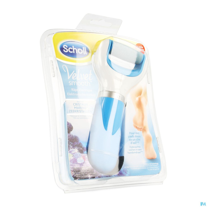 Scholl velvet smooth express rape electriq. blue