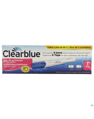 Clearblue early vision stick test grossesse    1