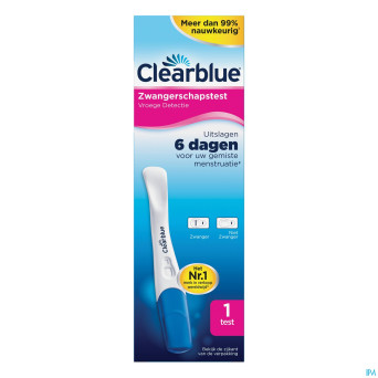 Clearblue early vision stick test grossesse    1