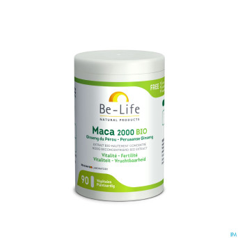 Maca 2000 bio be life    pot caps  90