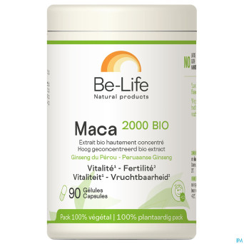 Maca 2000 bio be life    pot caps  90