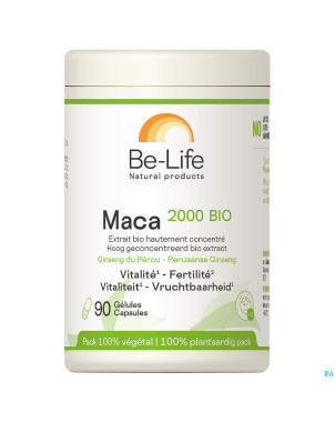 Maca 2000 bio be life    pot caps  90