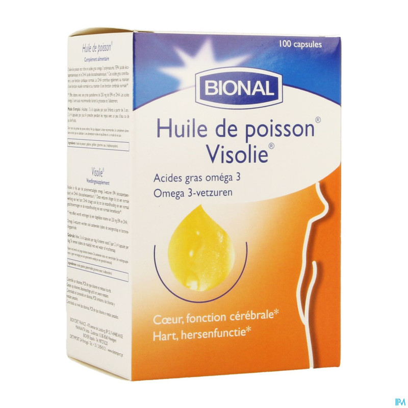 Bional huile poisson    caps  60