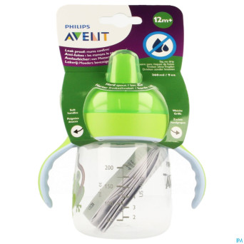 Philips avent gobelet a/fuite grenouille    260ml