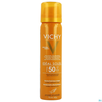 Vichy ideal soleil brume fraich. visage ip50  75ml