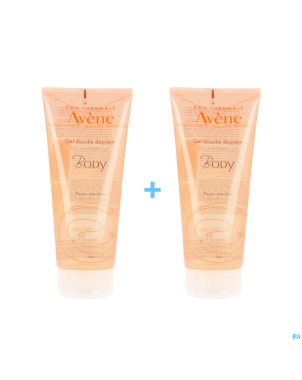 Avene gel douche douceur    2x200ml 2e -50%