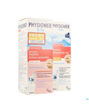 Physiomer iso baby spray 135mlhypert. spray 60ml