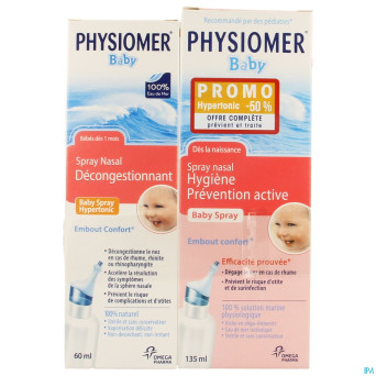 Physiomer iso baby spray 135mlhypert. spray 60ml