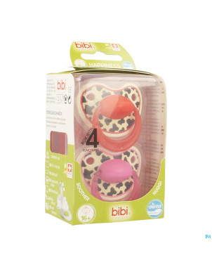 Bibi happiness sucette dental tiger    +16m duo