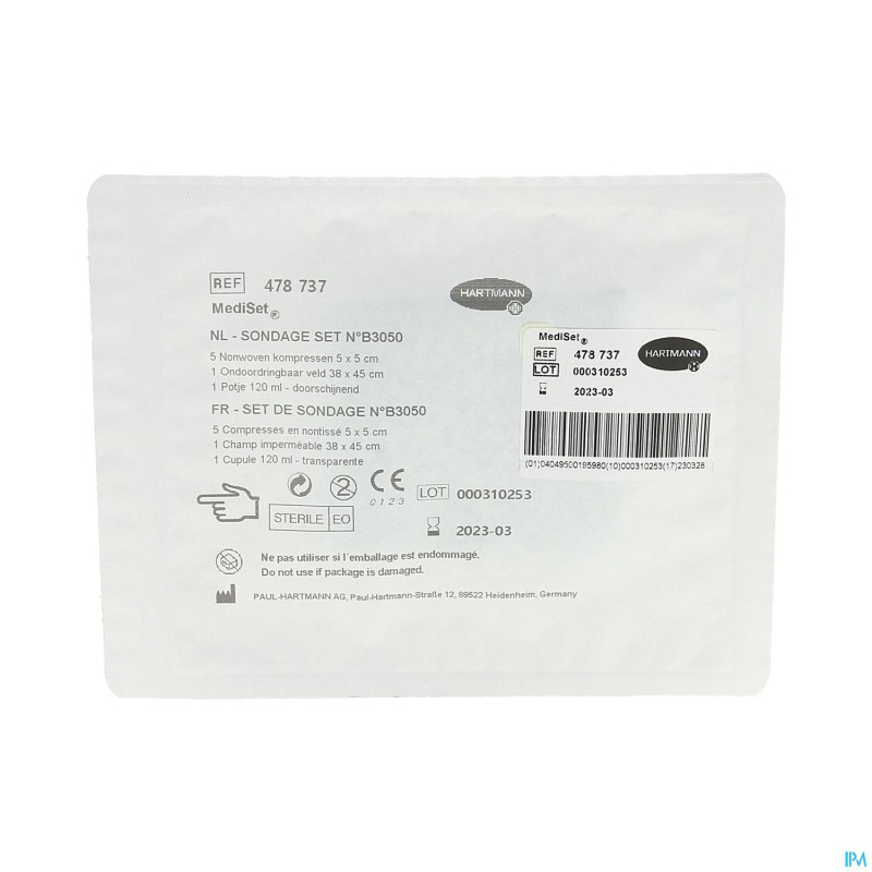 Set sondage hartm 3050   1  4787372