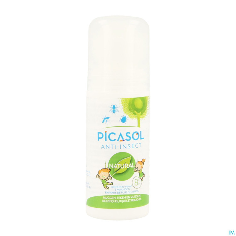 Picasol a/insect natural kids    roller  50ml