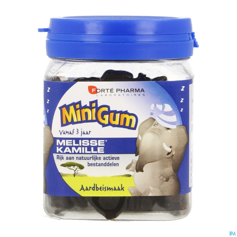 Minigum melisse camomille gomme  50