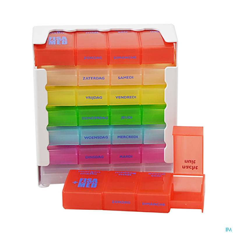 Fisamed medi organizer color xl bte pilul. otc sol