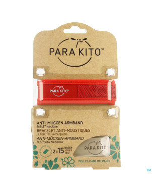 Para'kito wristband rouge