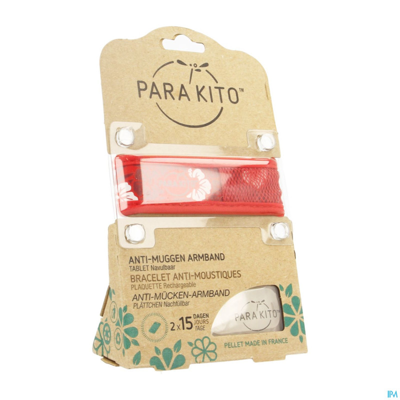 Para'kito bracelet graffic jun&trop hawai red