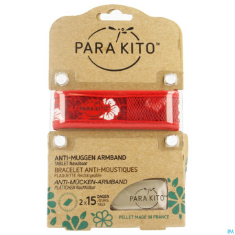 Para'kito bracelet graffic jun&trop hawai red