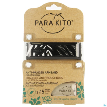 Para'kito bracelet graffic ethnic&geom zebra