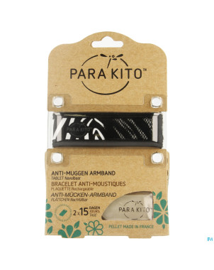 Para'kito bracelet graffic ethnic&geom zebra