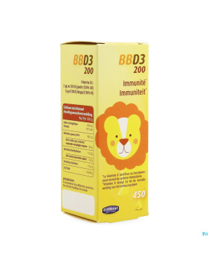 Bb d3 200 ui    gutt 20ml orthonat