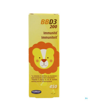 Bb d3 200 ui    gutt 20ml orthonat