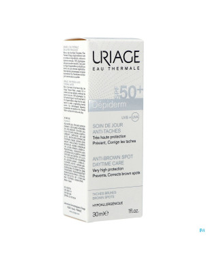 Uriage depiderm ip50+ soin jour a/tache brune 30ml