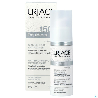 Uriage depiderm ip50+ soin jour a/tache brune 30ml
