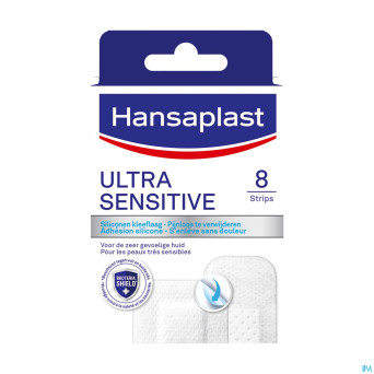 Hansaplast silicone soft    strips  8
