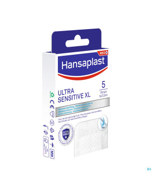 Hansaplast silicone soft xl    strips  5
