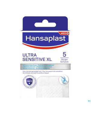 Hansaplast silicone soft xl    strips  5