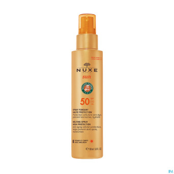 Nuxe sun spray fondant haute protect ip50    150ml
