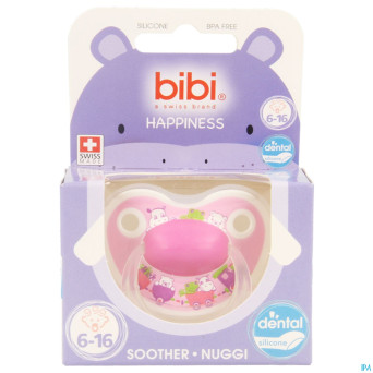 Bibi sucette hp dental cartoon heroes    6-16m