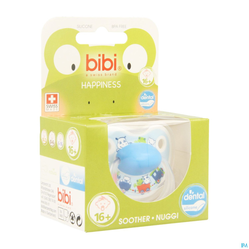 Bibi sucette hp dental cartoon heroes    +16m