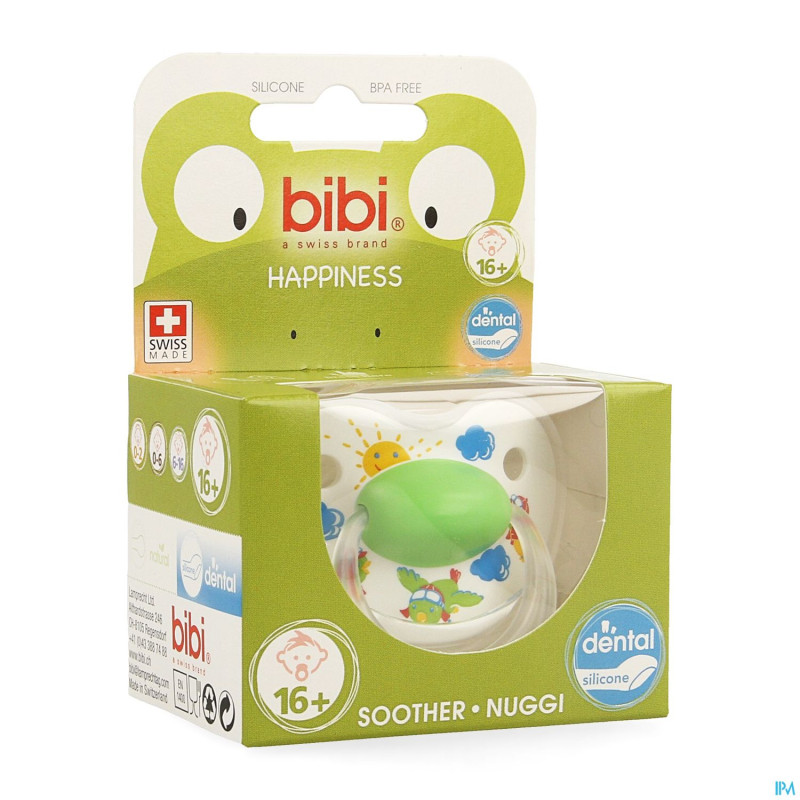 Bibi sucette hp dental birdy    +16m