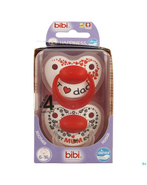 Bibi sucette hp dental duo mama papa    6-16m 2