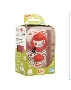 Bibi sucette hp dental duo mama papa    +16m 2