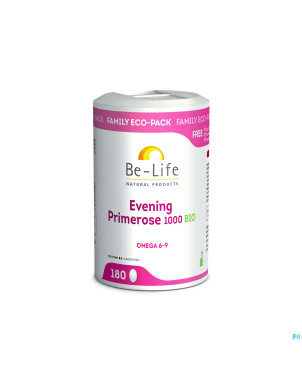 Evening primrose 1000 be life bio    caps 180