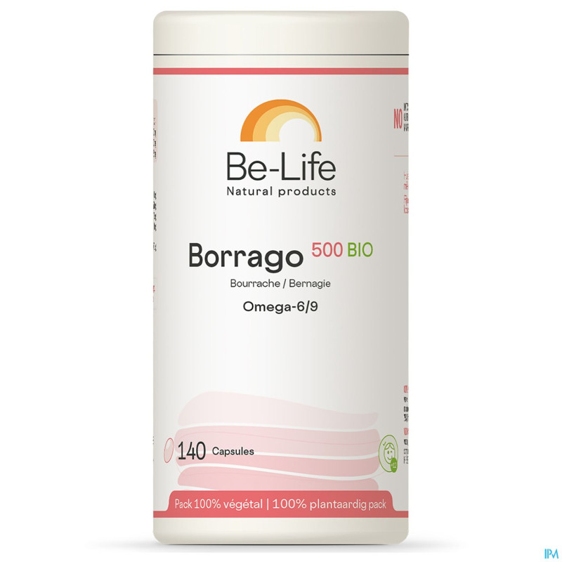 Borrago 500 be life bio    gel 140