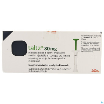Taltz 80mg sol inj seringue prerempli  1 x 1ml