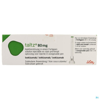 Taltz 80mg sol inj stylo pre rempli 1 x 1ml