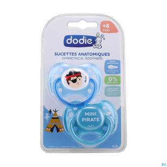 Dodie sucette anatomique silic. +6m dessin g a28 2