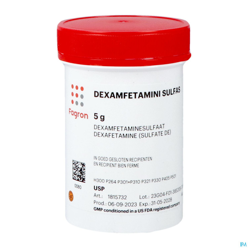 Sulfate dexamphetamine    5g fag