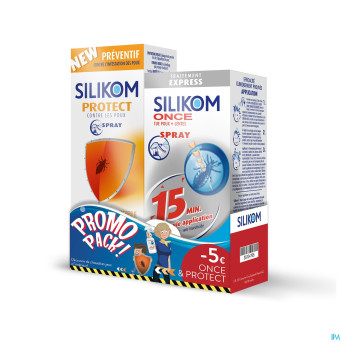 Silikom protect 200ml + once spray 100ml    promo