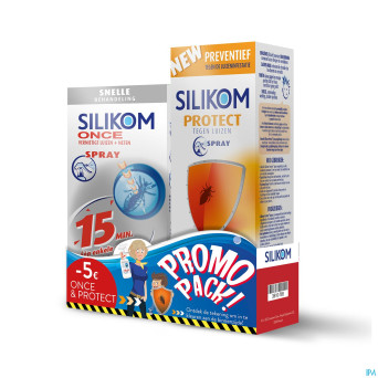 Silikom protect 200ml + once spray 100ml    promo