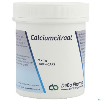 Calciumcitraat    v-caps 100    deba