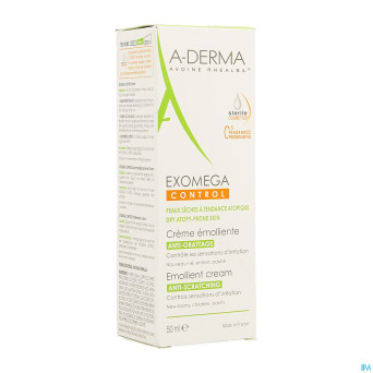 Aderma exomega control creme emollient  tube  50ml