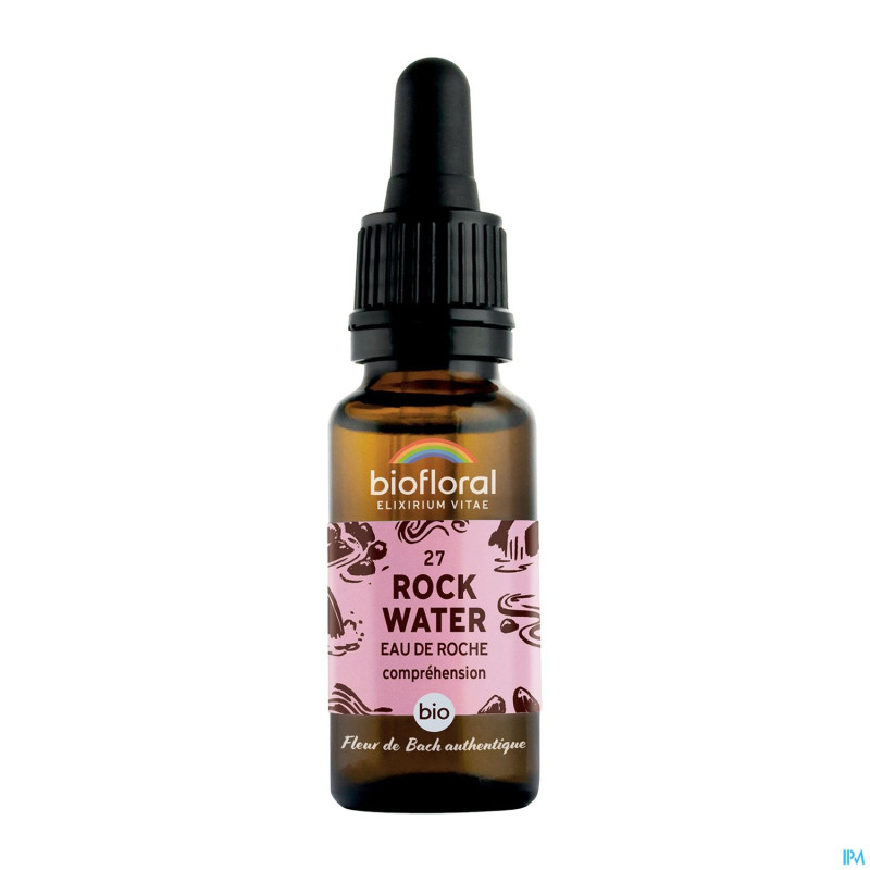 Biofloral fleurs de bach 27 rock water bio    20ml
