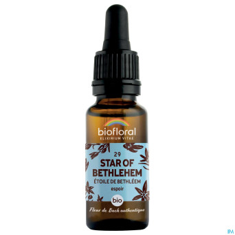 Biofloral fleurs de bach 29 star bethleem bio 20ml